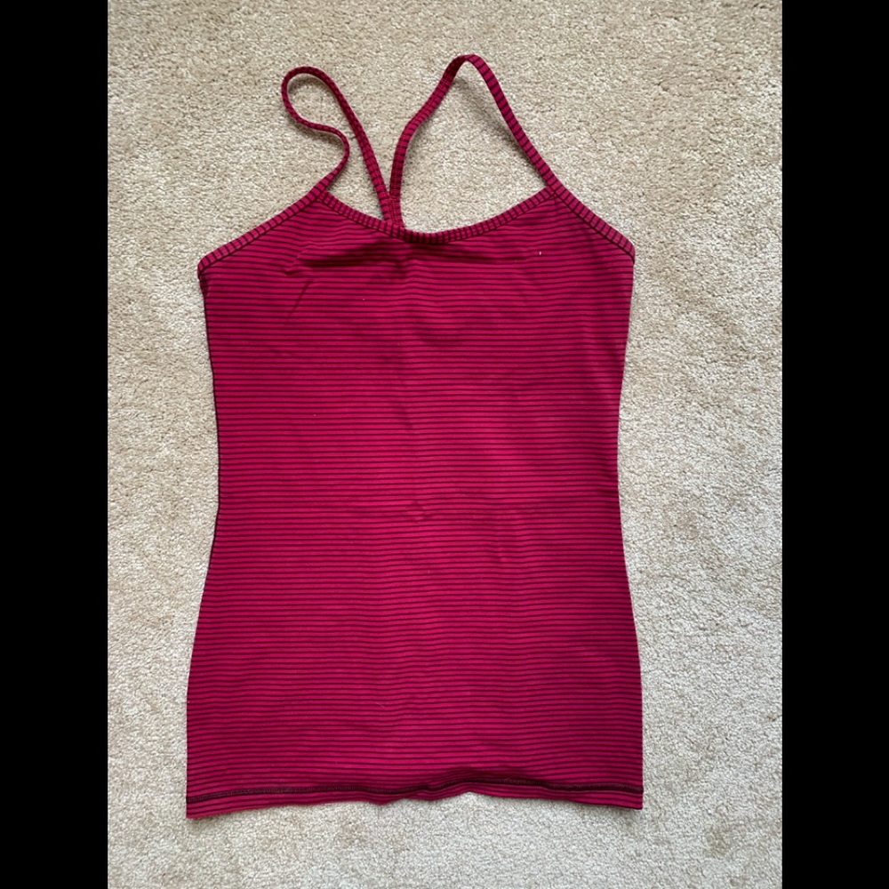 Lulu built in bra tank - perfect condition